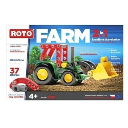 Stavebnice ROTO 2v1 Farm-Traktor