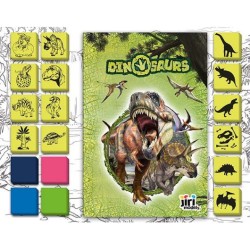 Zábavné razítkování Dinosauři