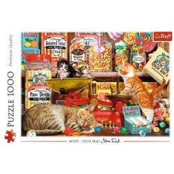 Puzzle 1000D Kočky