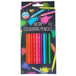Pastelky 12 ks neonové