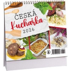 Česká kuchařka mini 2026 - stolní kalendář