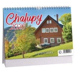 Chalupy a pranostiky 2026 - stolní kalendář