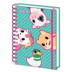 Blok Adopt Me kroužkový A5