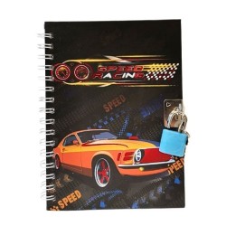 Zápisník se zámečkem chlapecký