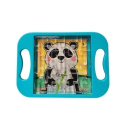 Hlavolam bludiště 10x7cm