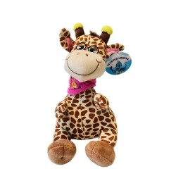 Žirafa plyšová 20cm sedící