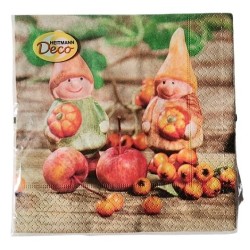 Ubrousky podzim 33x33cm