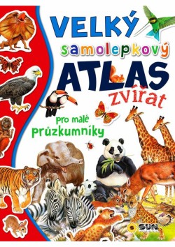 Velký samolepkový atlas zvířat
