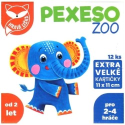 Pexeso Zoo Hravá liška