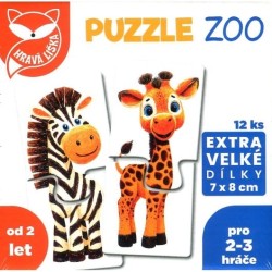 Puzzle Zoo Hravá liška