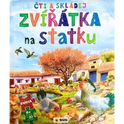 Čti a skládej Zvířátka na statku