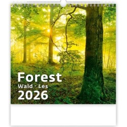 Forest/Wald/Les 2026 nástěnný