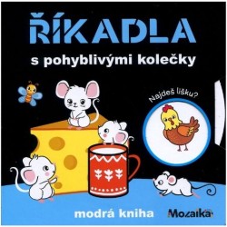 Říkadla s pohyb. kolečky modrá