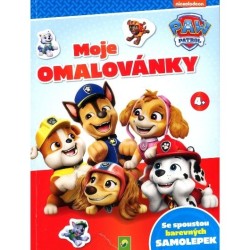 Paw Patrol Moje omalovánky