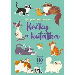 Moje první samolepkování - Kočky a koťátka