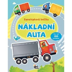 Samolepková knížka - Nákladní auta