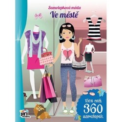 Samolepková móda - Ve městě