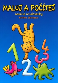 Maluj a počítej naučné omalovánky