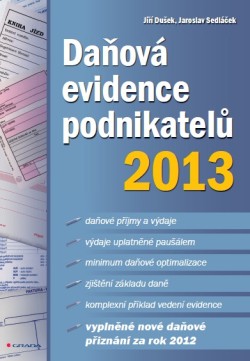 Daňová evidence podnikatelů 2013