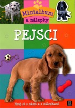 Minialbum a nálepky pejsci