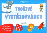 Tvořivé vystřihovánky modré