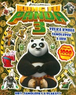 Kung Fu Panda 3  - Velká kniha samolepek a her