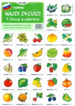 Pexeso ruština - Ovoce a zelenina