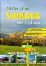 Ottův atlas Šumava výletní trasy