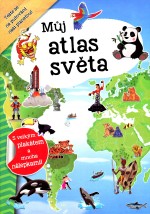 Můj atlas světa + plakát a samolepky