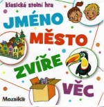 Hra Jméno, město, zvíře, věc