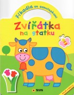 Zvířátka na statku - Říkadla se samolepkami