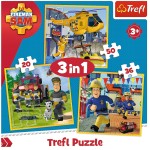 Puzzle 3v1 Fireman Sam