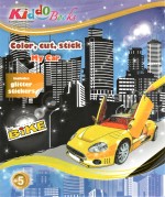 Kiddo - My Car with Glitter Stickers