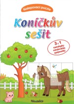 Nalepovací puzzle Koníčkův sešit