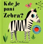 Kde je paní Zebra?  Plstěná okénka a zrcátko