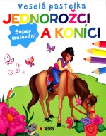 Veselá pastelka Jednorožci a koníci