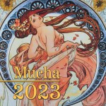 Mucha 2023 - nástěnný kalendář