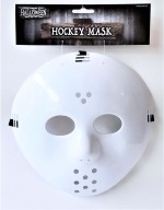 Hororová maska bílá