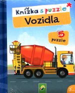 Knížka s puzzle - Vozidla