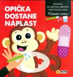 Opička dostane náplast