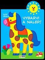 Vybarvi a nalep - Koník