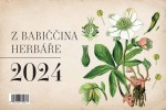 Z babiččina herbáře 2024 - stolní kalendář