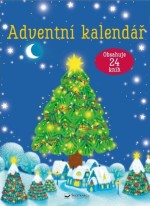 Adventní kalendář - modrý