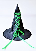 Čarodějnický klobouk pro dospělé stuha