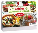Vaříme zdravě a hravě 2024 - stolní kalendář