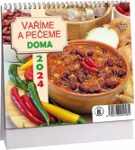 Vaříme a pečeme doma 2024 - stolní mini kalendář