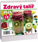 Zdravý talíř 2024 - stolní mini kalendář