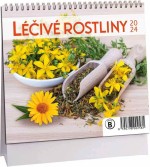 Léčivé rostliny 2024 - stolní mini kalendář