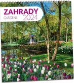 Zahrady 2024 - nástěnný kalendář