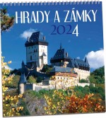 Hrady a zámky 2024 - nástěnný kalendář